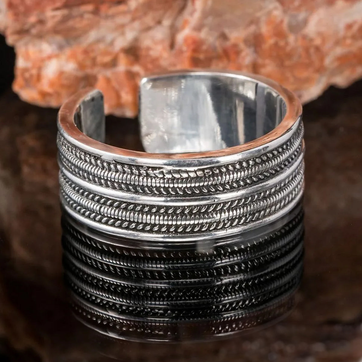 GEIR - Ring of Viking and Slavic Heritage - 925 Sterling Silver