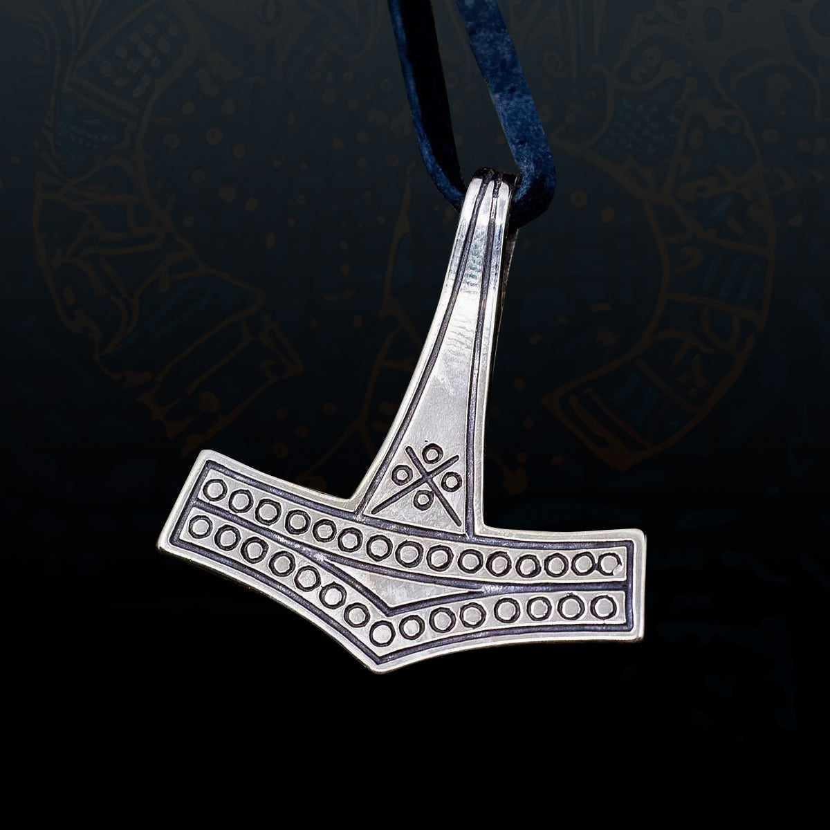 THOR'S HAMMER Pendant (Romersdal Replica) - Handmade in Ag 925