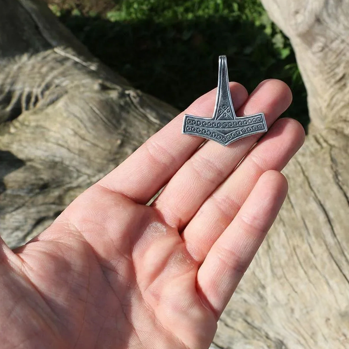 THOR'S HAMMER Pendant (Romersdal Replica) - Handmade in Ag 925